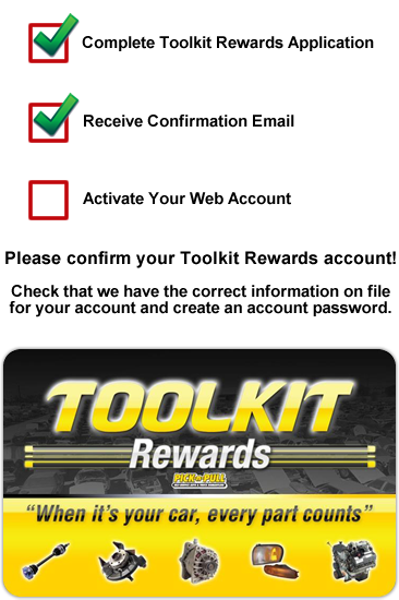 Toolkit Rewards Card